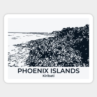 Phoenix Islands - Kiribati Magnet